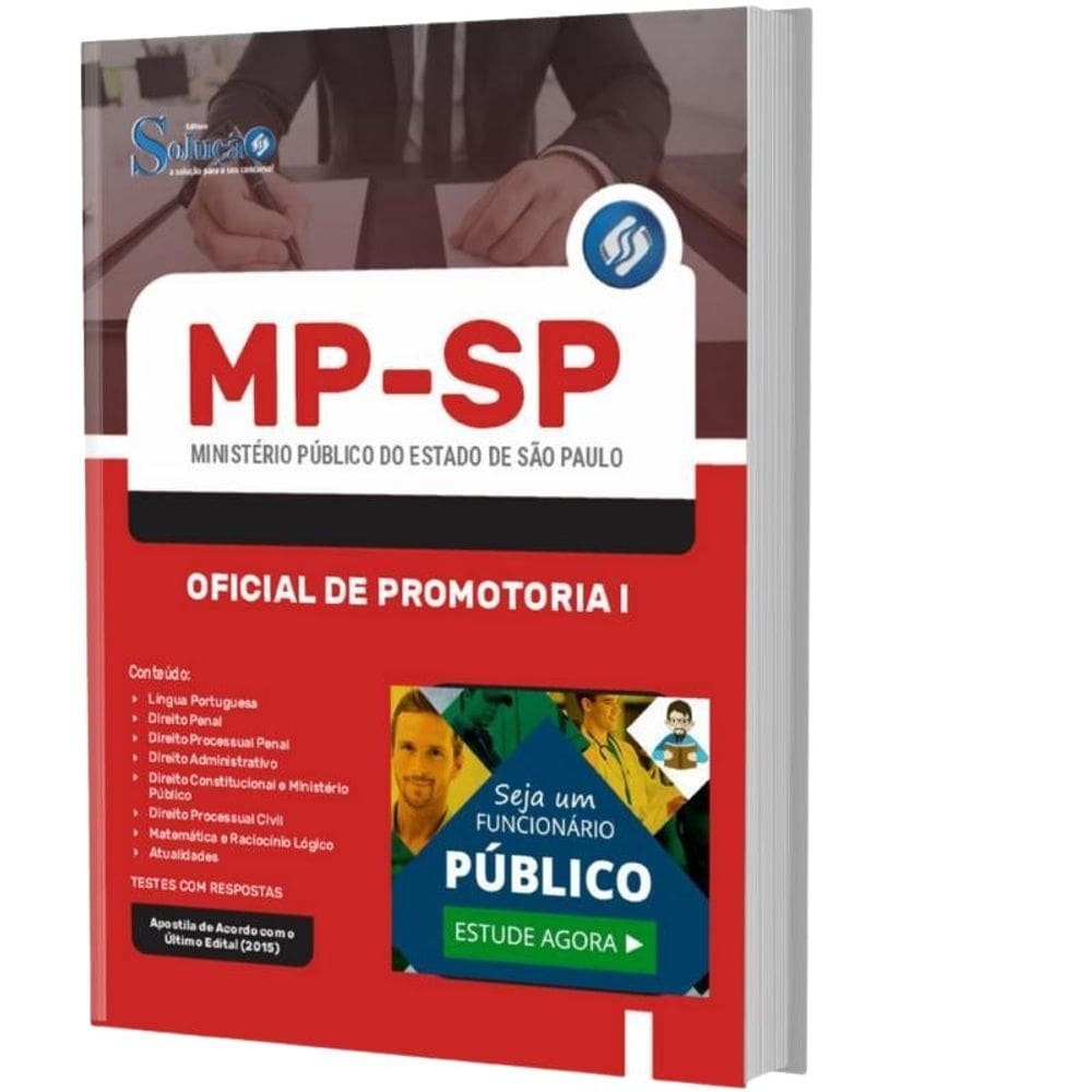 Apostila concurso mp sp - oficial de promotoria 1