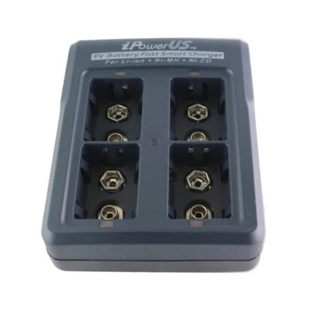 Carregador de bateria 9v profissional ipower fc-9v4ln