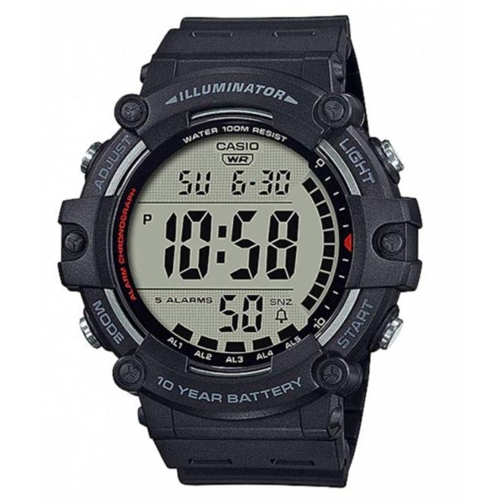 Relógio casio masculino standard ae-1500wh-1avdf