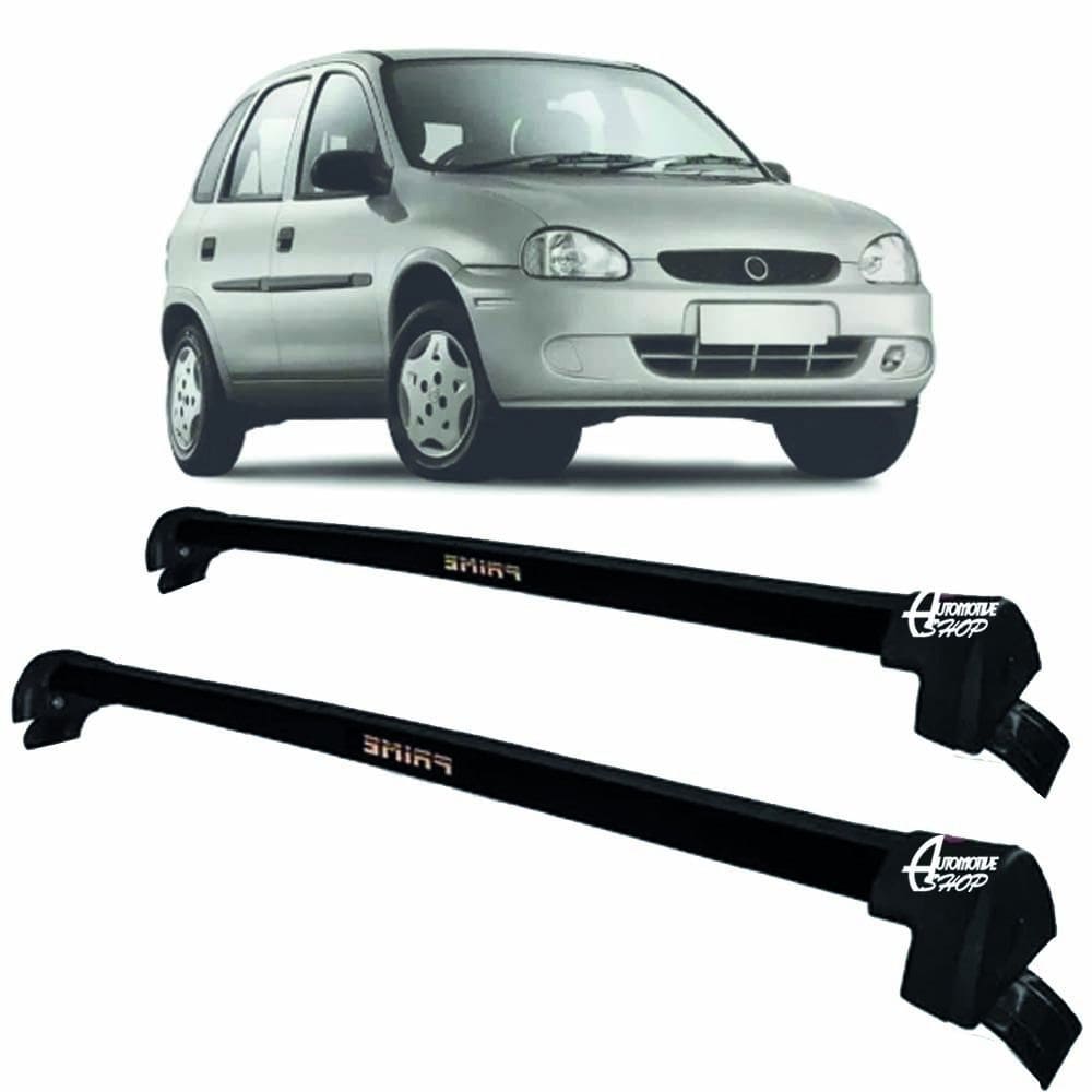 Rack Teto Aluminio Prime Corsa 4Pts 94/ 99 Preto Pr120
