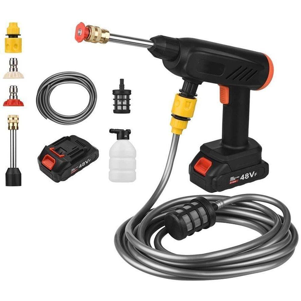 Lavadora portátil carros e quintal pressão recarregável