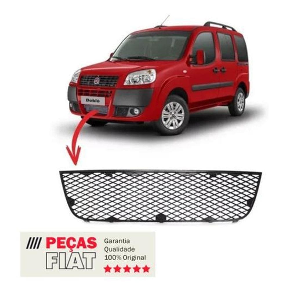 Grade inferior central parachoque dianteiro doblo cargo 2013