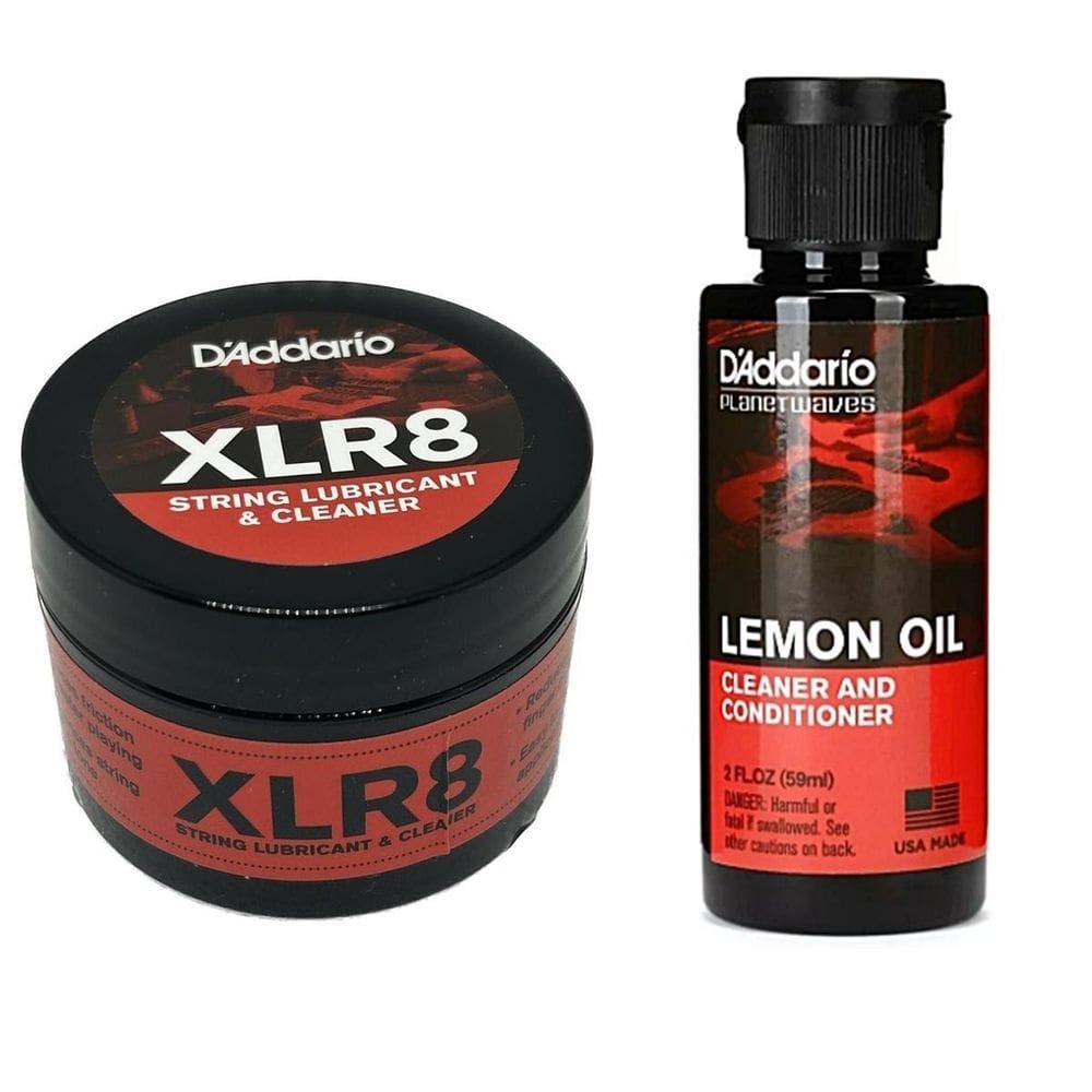 Kit Limpador Cordas E Superfícies Daddario Instrum. Musicais