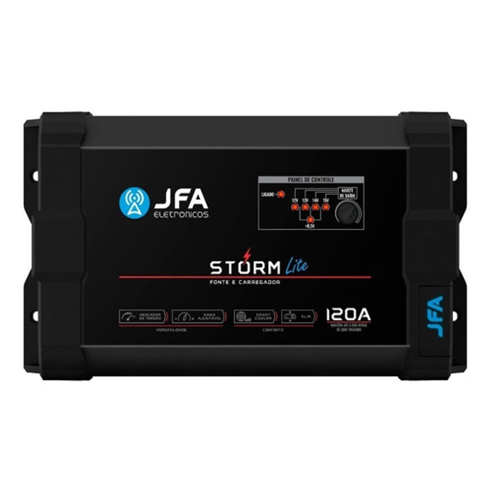 Fonte Carregador Automotivo Jfa 120a Storm Lite 12v Bivolt