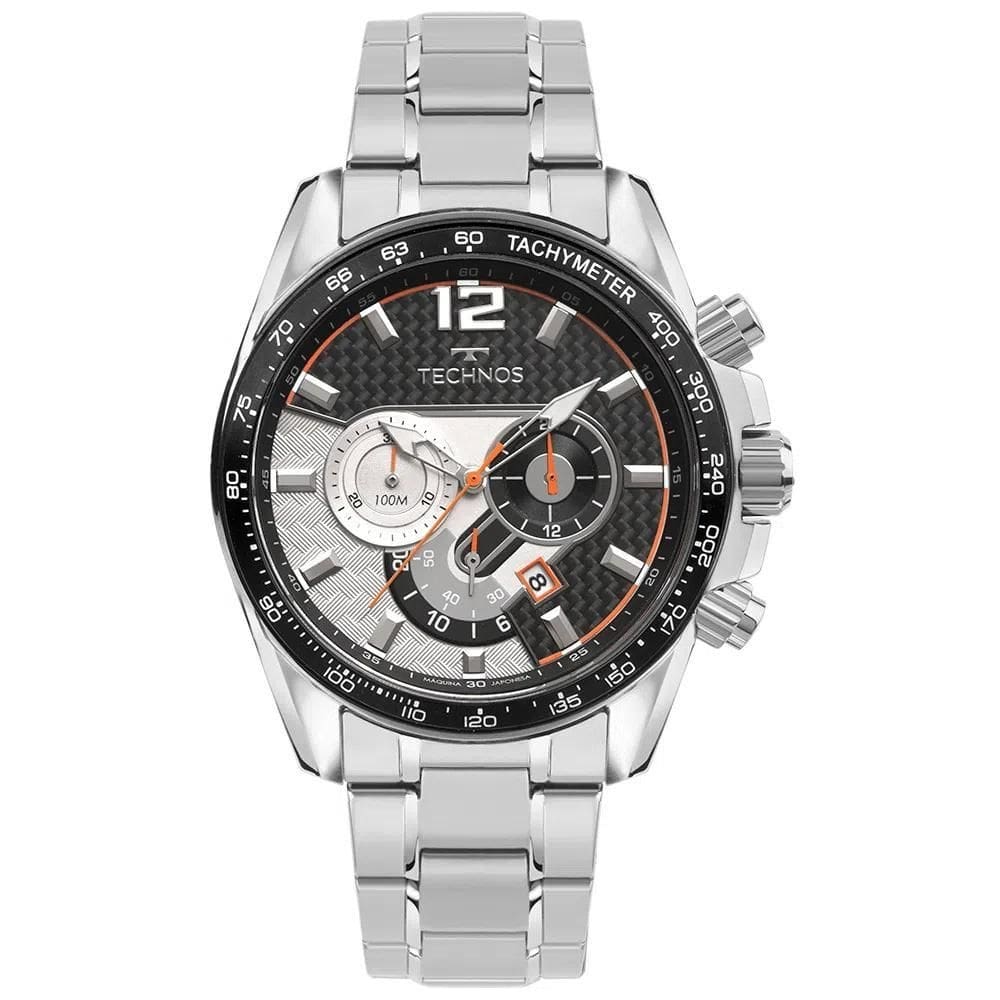 Relogio technos masculino ts carbon prata js25bbh 1p