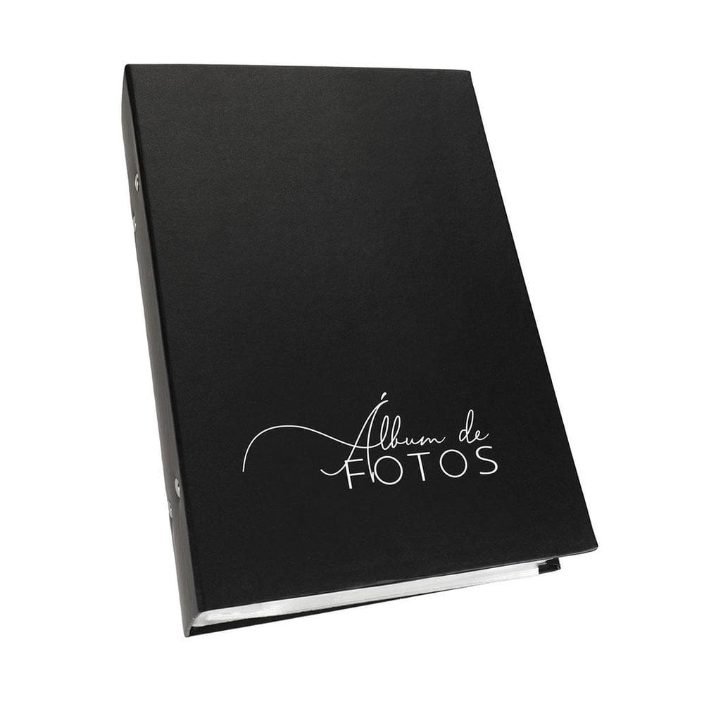 Album fotos 10x15/500 preto fosco memorias inesqueciveis
