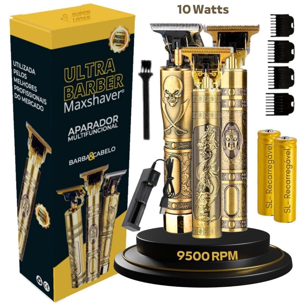 Maquina de cortar cabelo profissional maxshave ultra barber