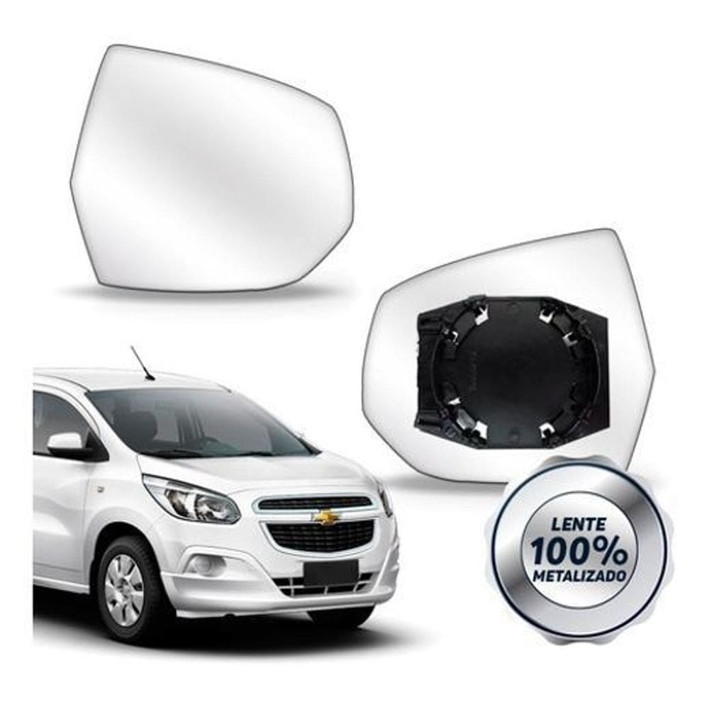 Lente retrovisor spin lt ltz active 2013 a 2017 com base