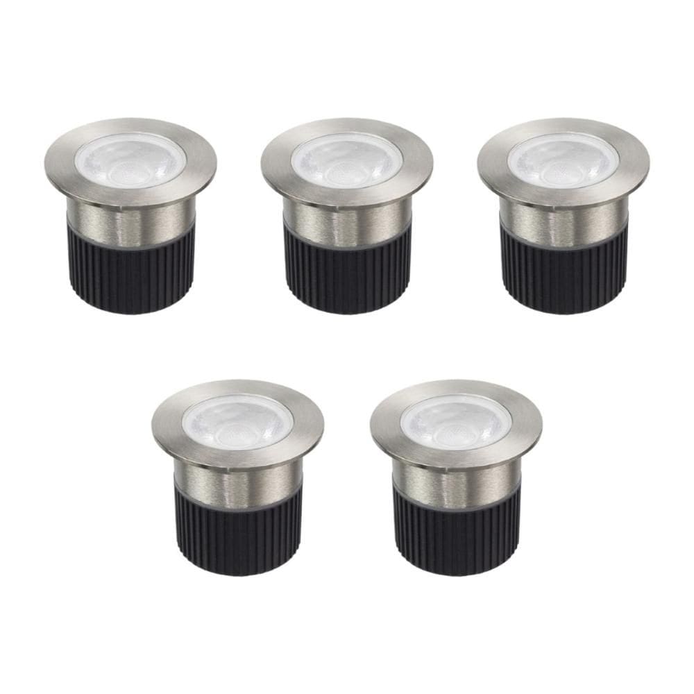 Luminária Led Solo Elegance Avant 5W Escovada 3000K 5 Und.