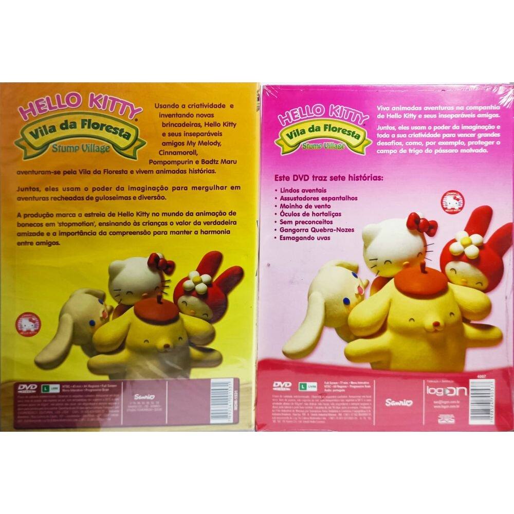 Dvd Hello Kitty - 7 Episódios+Dcce Imaginação (2 | Extra