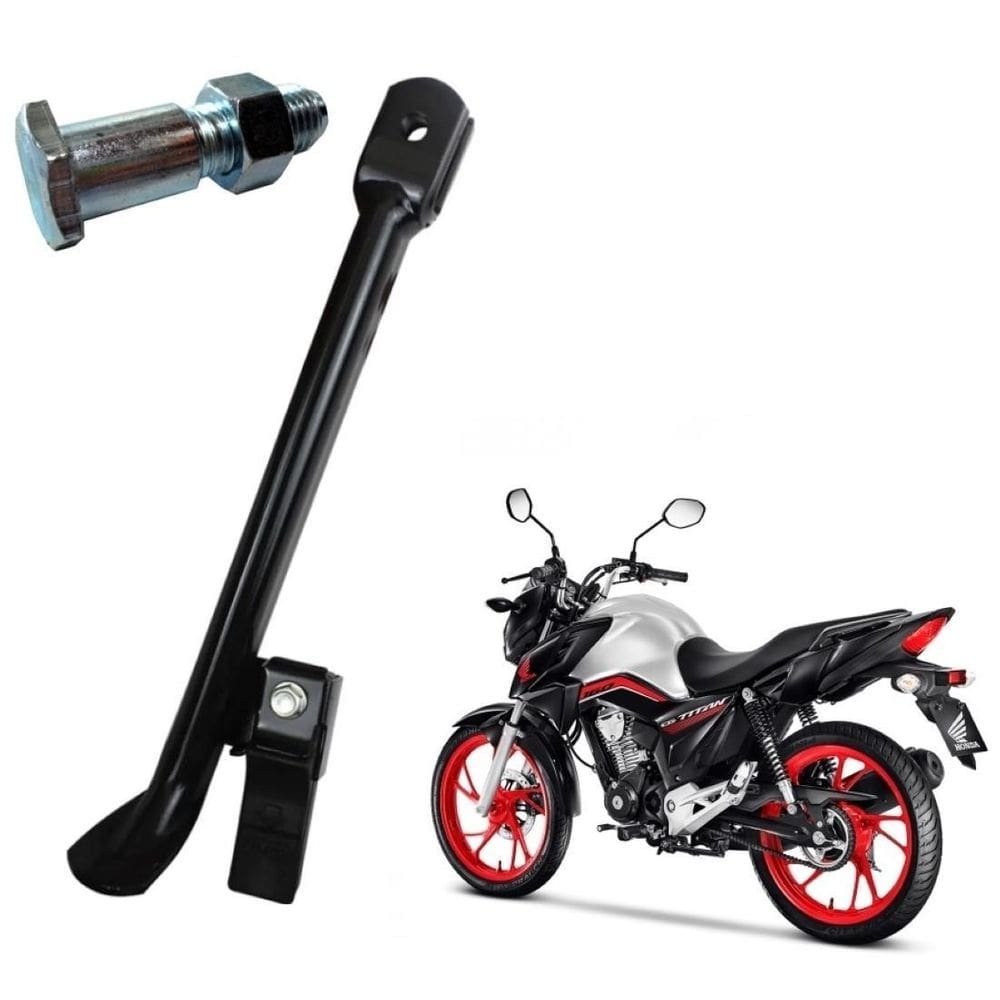 Cavalete lateral pezinho com parafuso cg titan fan cargo 160