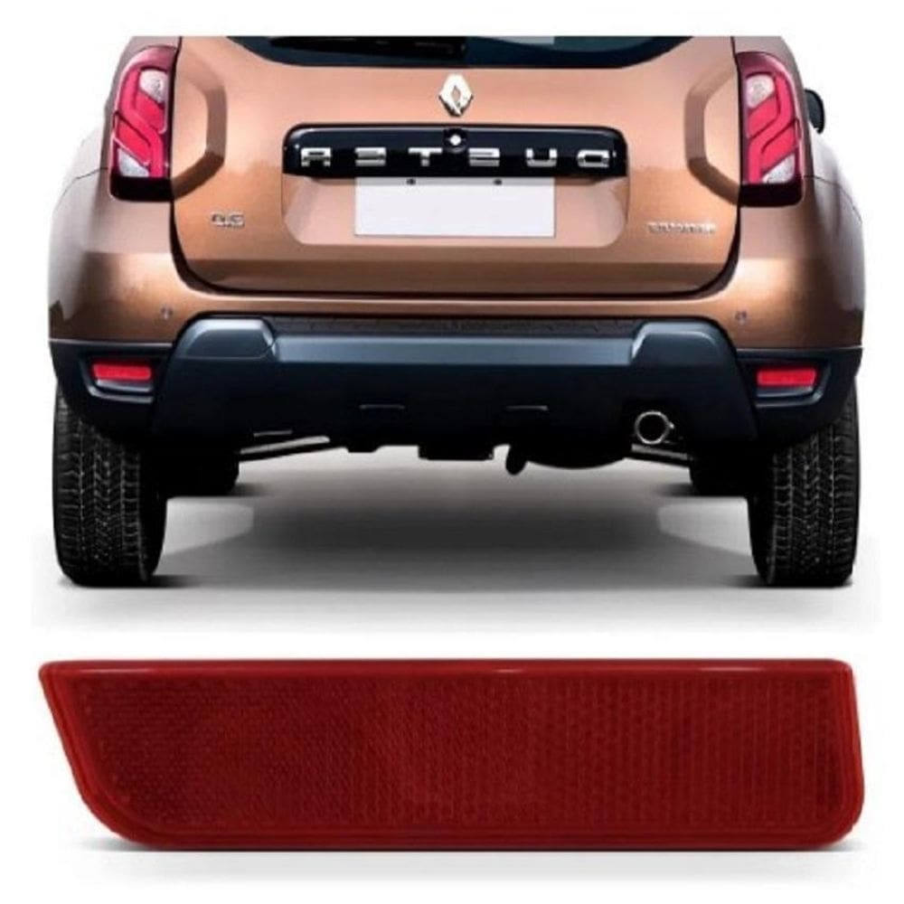 Refletor parachoque traseiro esquerdo duster 12/ sandero