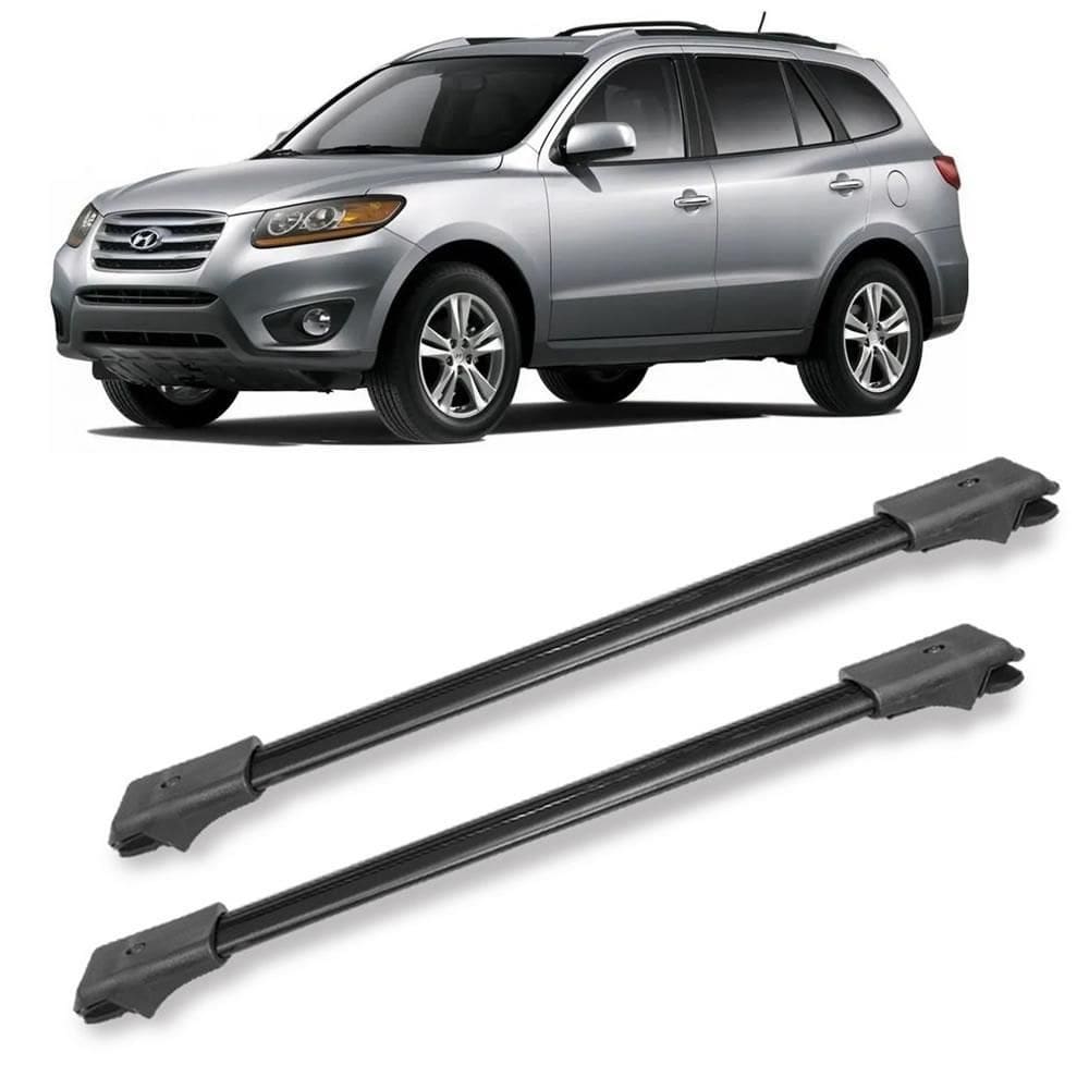 Travessa rack de teto larga hyundai santa fe 2006 ate 2013
