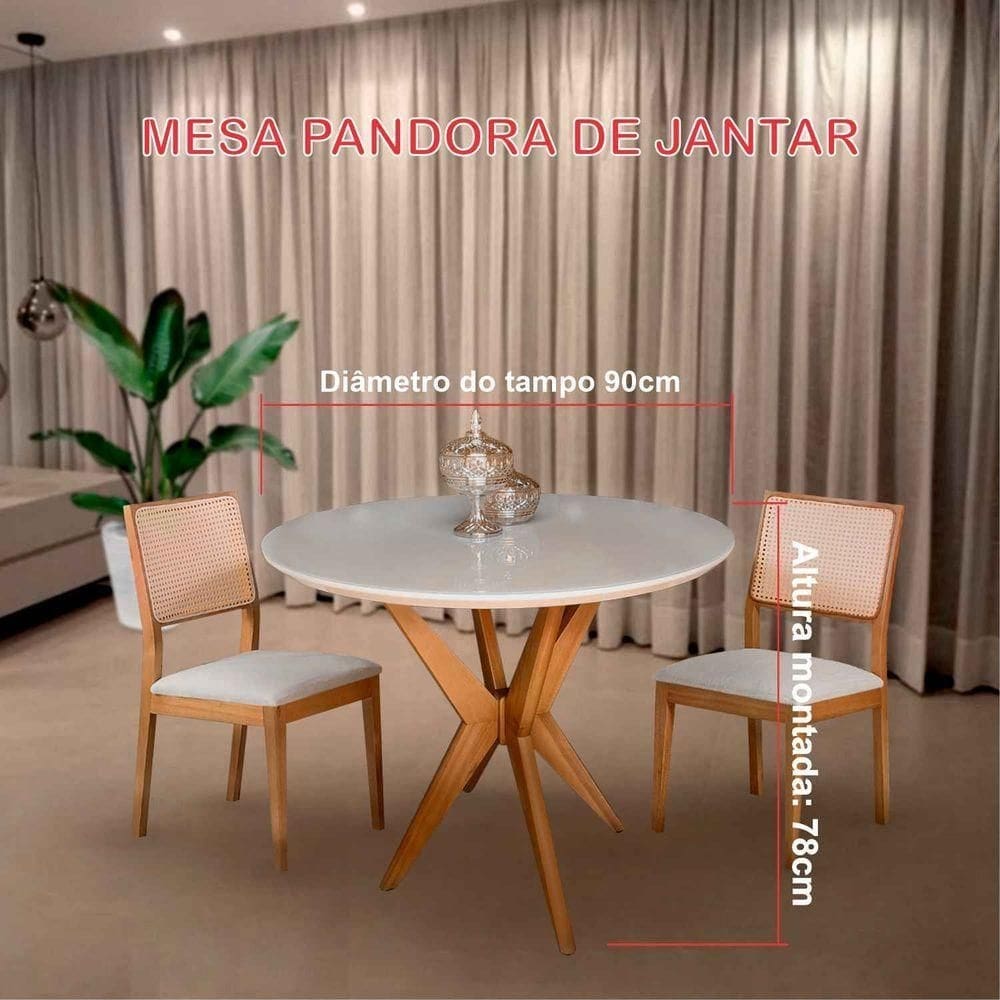 Mesa De Jantar Pandora