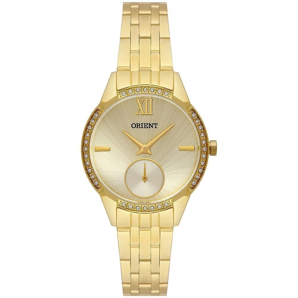 Relógio Orient Eternal Feminino Analógico Fgss0224 Dourado