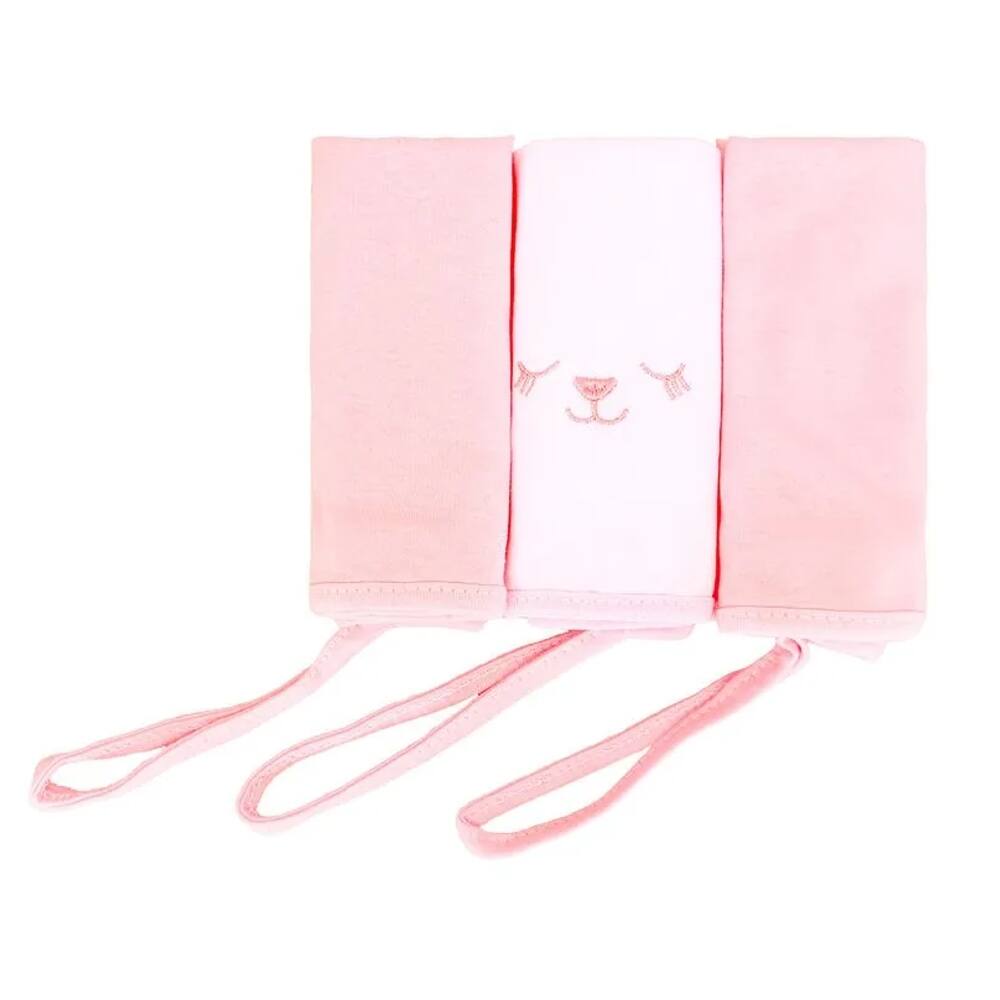 TOALHA BOQUINHA BUBLIM BABY C/3 UNIDADES 30CM x 35CM ESTAMPADA