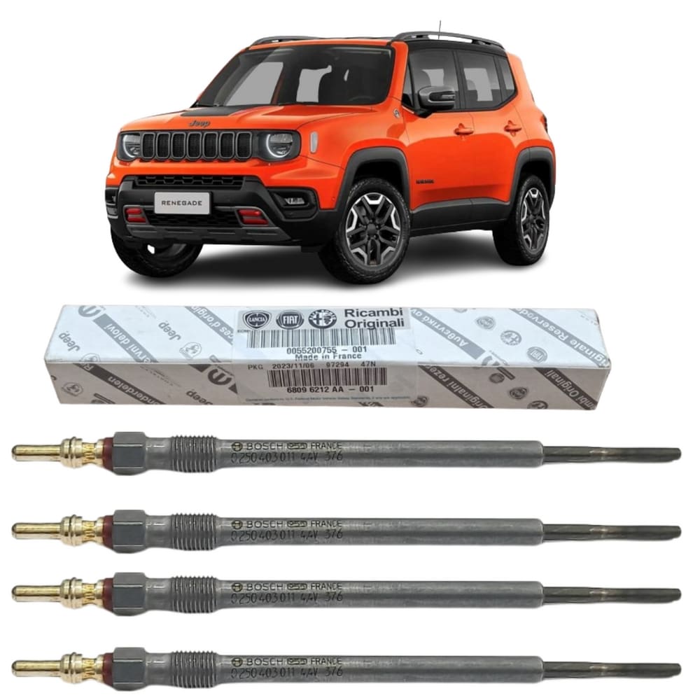 Jogo Vela Aquecedora Jeep Renegade 55200755