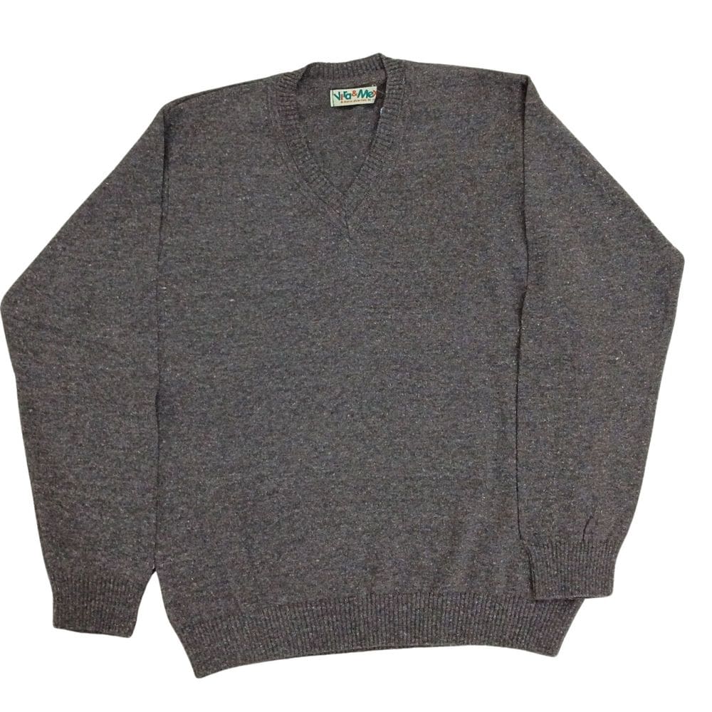 Blusa lã básica infantil ux decote V Vira Mexe
