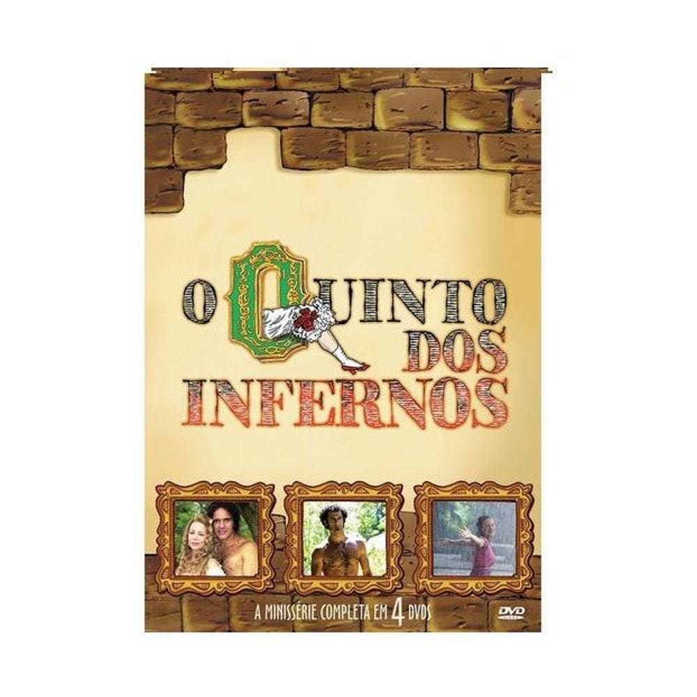 Dvd minisserie - o quinto dos infernos
