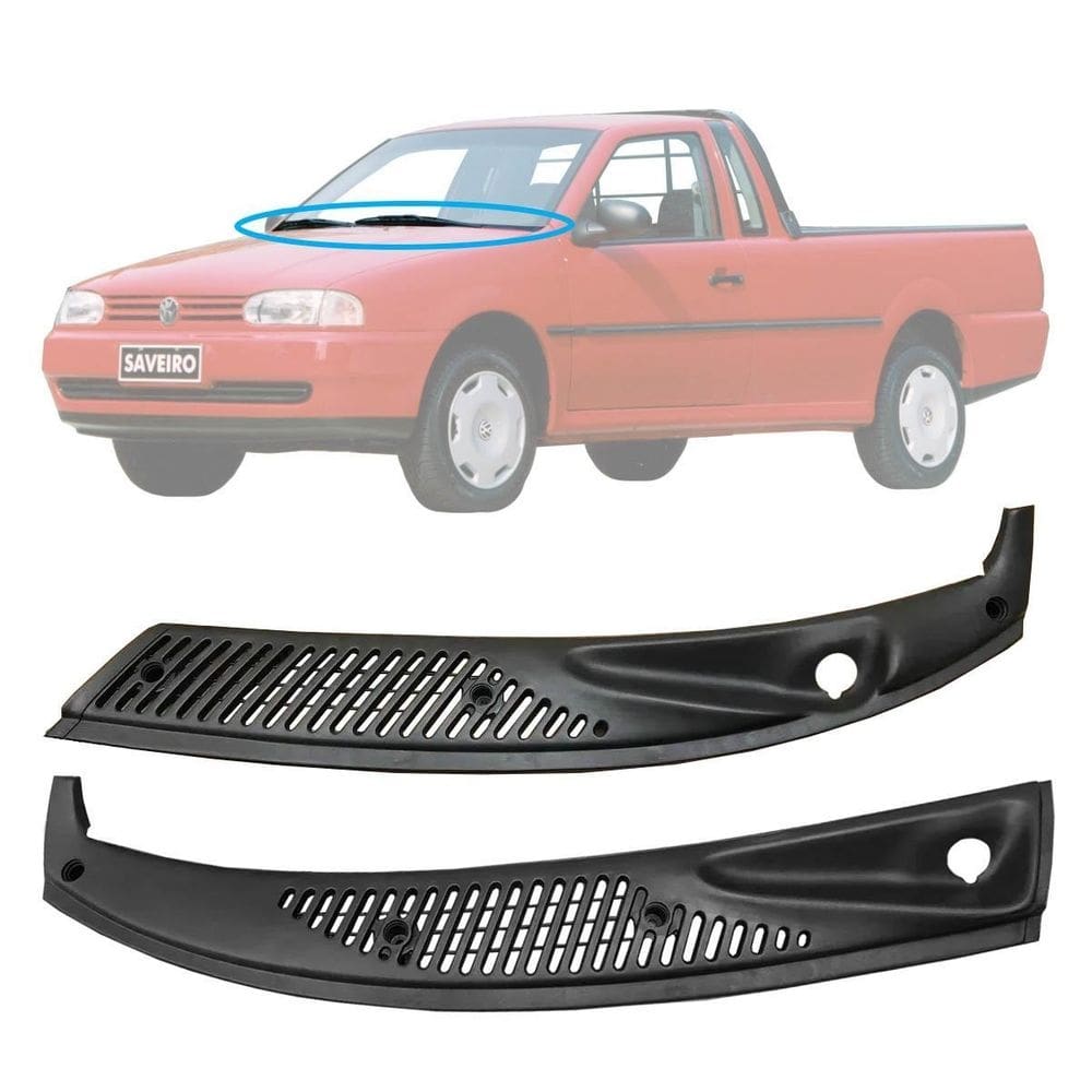 Grade churrasqueira capô vw saveiro 1995 1996 1997 1998 1999