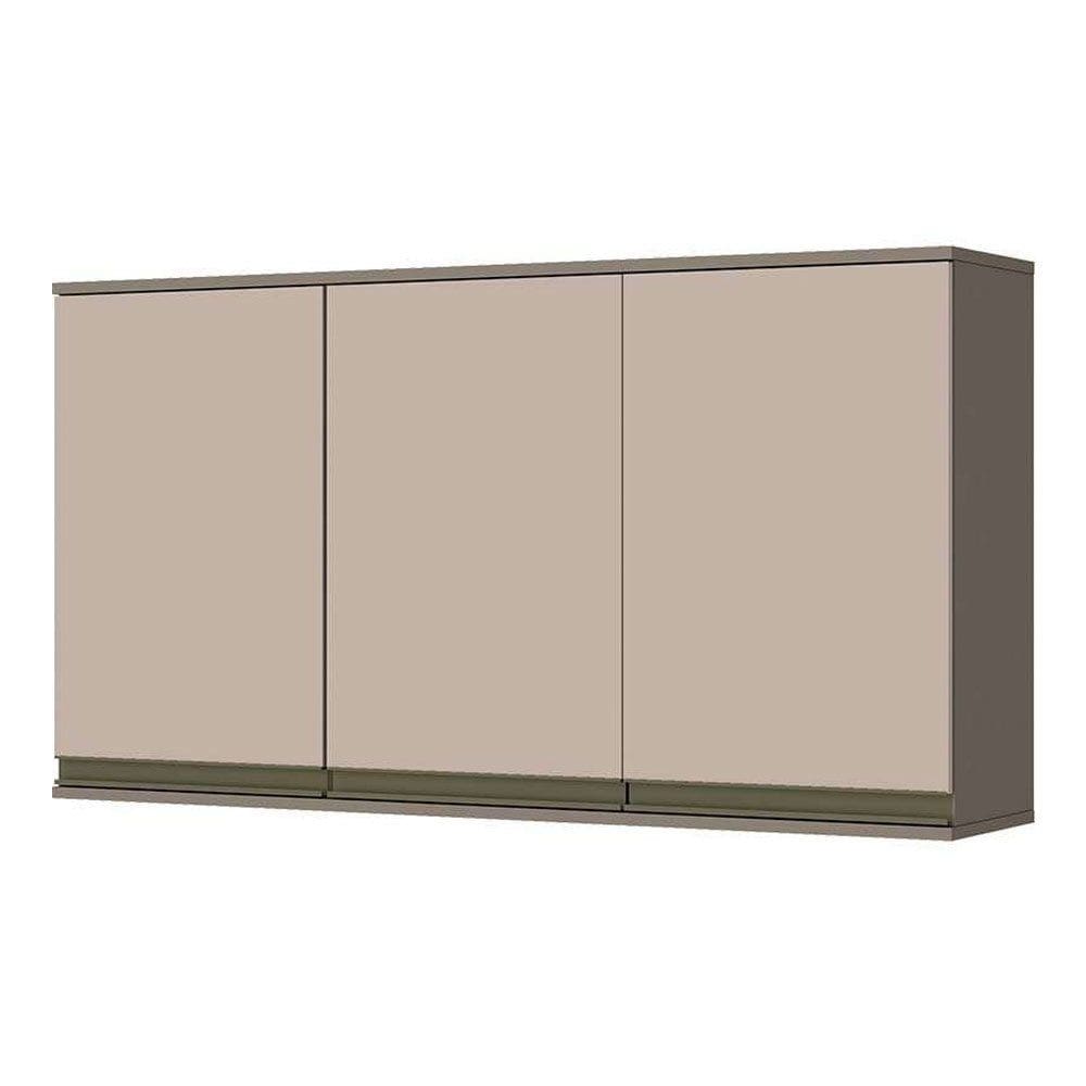 Armário Aéreo Henn 3 Portas Connect C56 1,20 cm