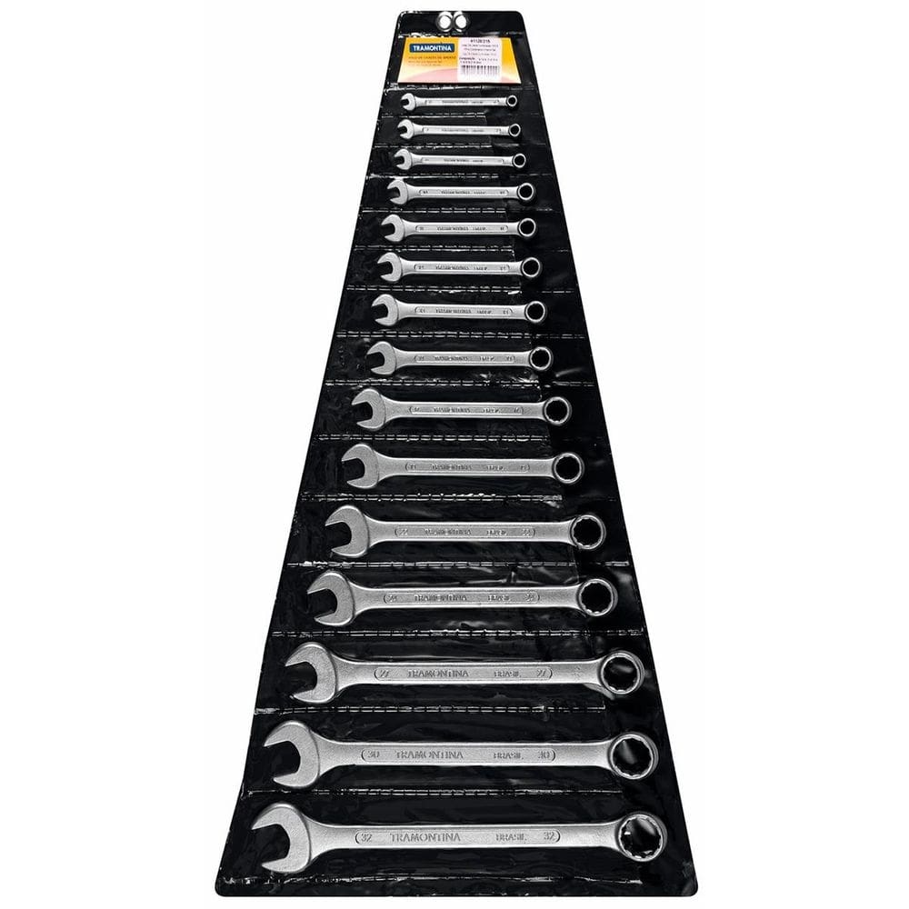 Jogo de Chave Combinadas 15 peças