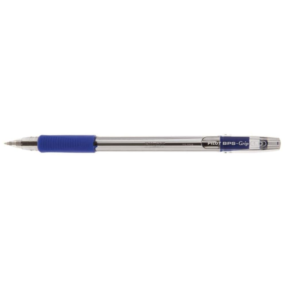 Caneta bps grip m 1.0 azul pilot 12 unidades