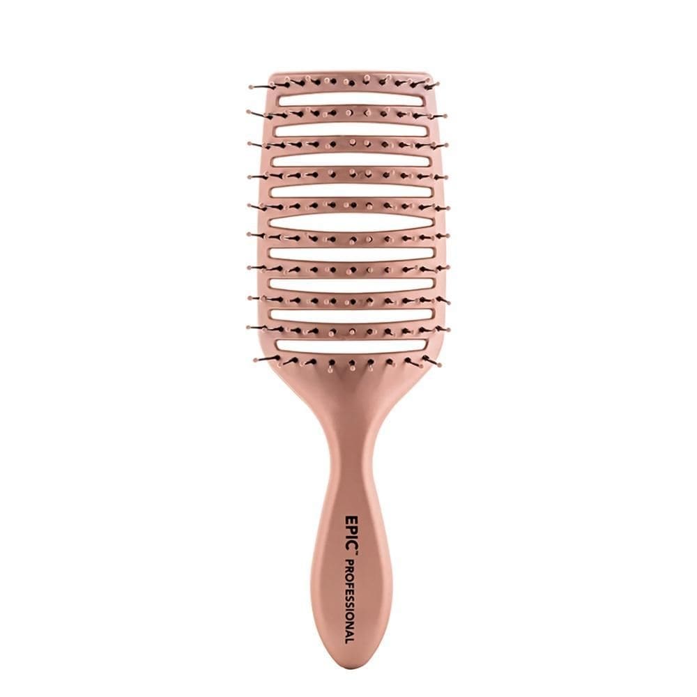 Escova de cabelo wet brush epic quick dry raquete rose gold