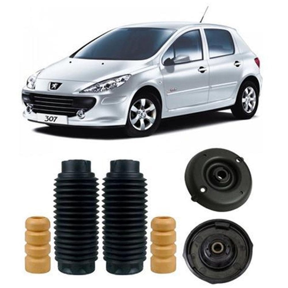 Kit coxim amortecedor dianteiro peugeot 307 2005 2006 2007