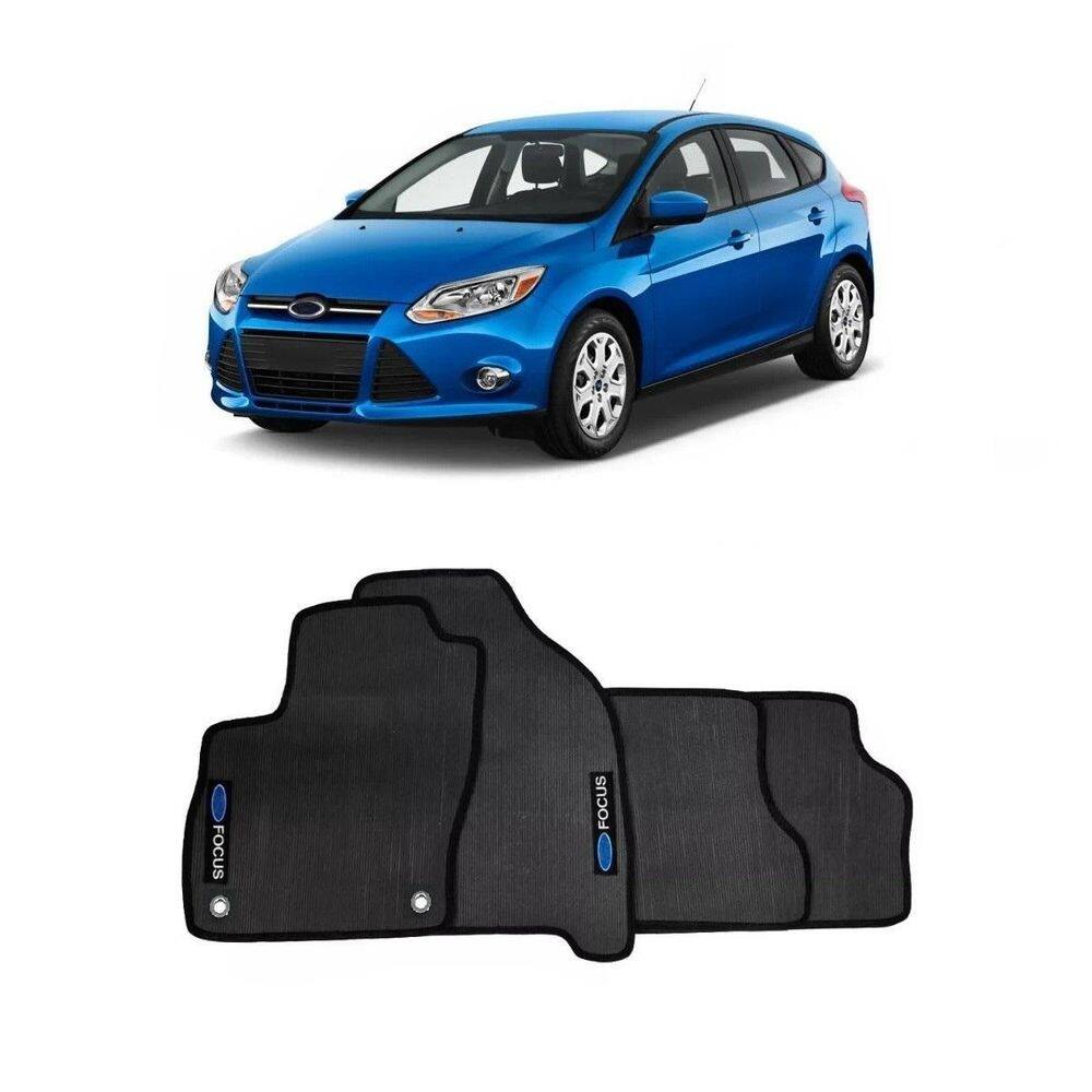Jogo de tapete automotivo focus 2009 em borracha pvc