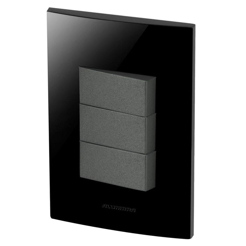 Conjunto 2 simples + 1 - inova black / grafite
