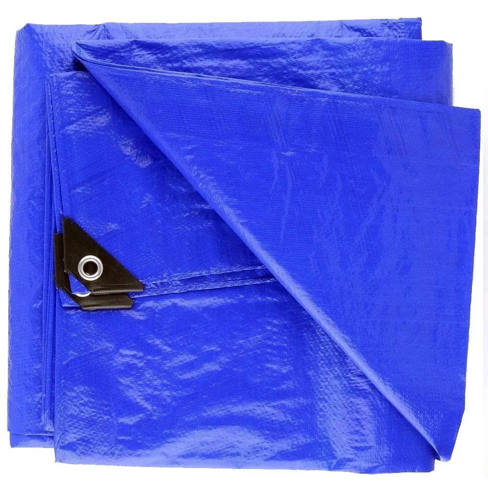 Lona Starfer 12x10m - Impermeável, UV 75g/m² - Azul