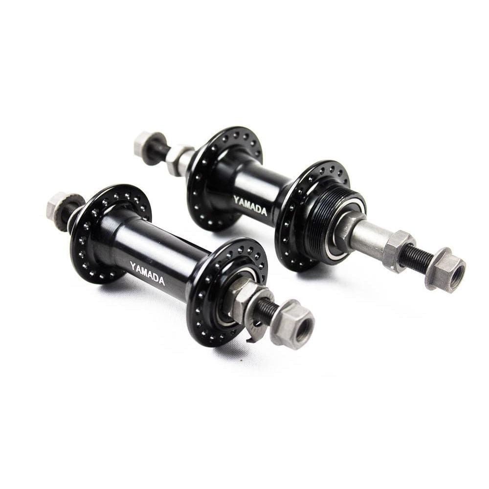 Par de cubos dianteiro e traseiro aluminio 36 furos bike