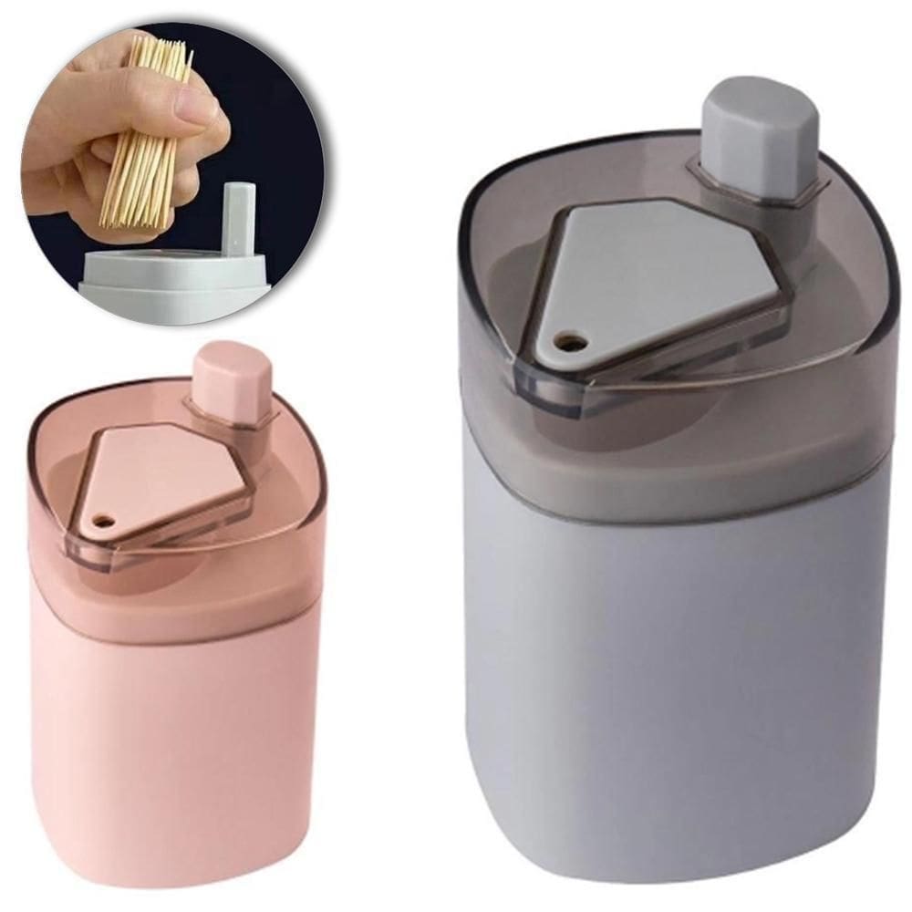 Paliteiro plastico automatico quadrado colors 9,2x5,5x5,5cm