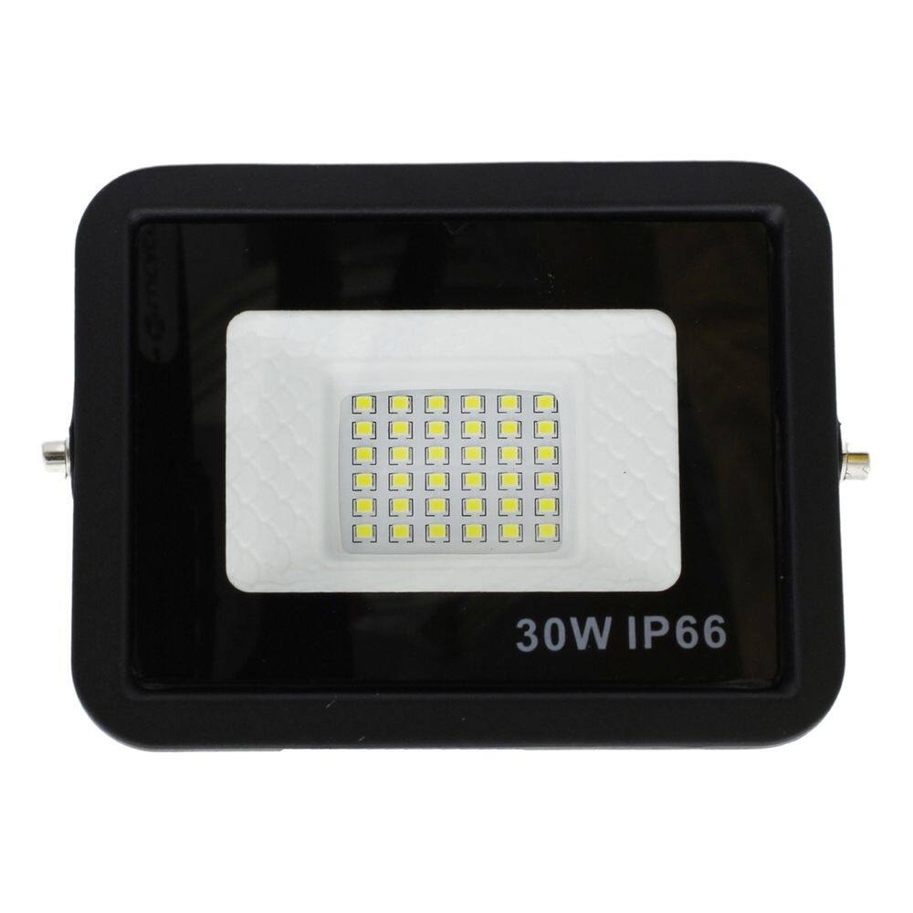Refletor LED Branco Holofote Bivolt 30W 6500K Alta Luminosidade 36 Leds