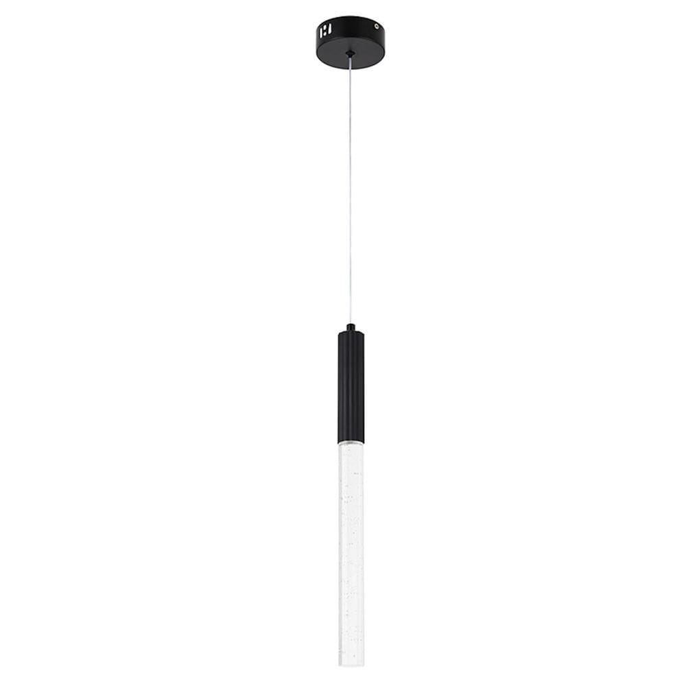 Luminária Pendente Led Vanna 3W 3000K Preto 110/220 Nordecor
