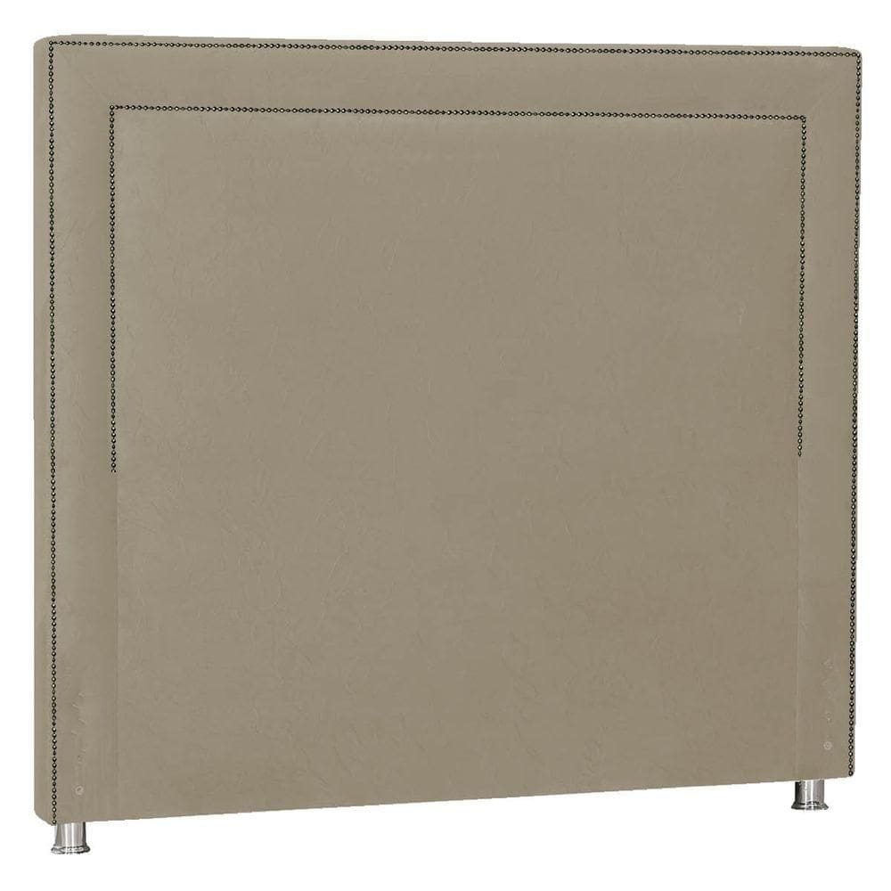 Cabeceira Solteiro Moscou P04 90 Cm Suede Bege Tca 941