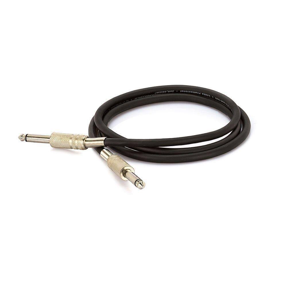 Cabo P10 Para P10 Mono - Preto15 Metros