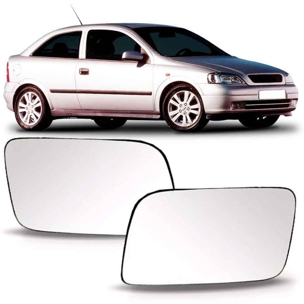 Lente retrovisor com base astra 1999 a 2004