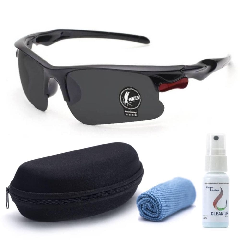 Óculos esportivo proteção uv kit - óculos20v