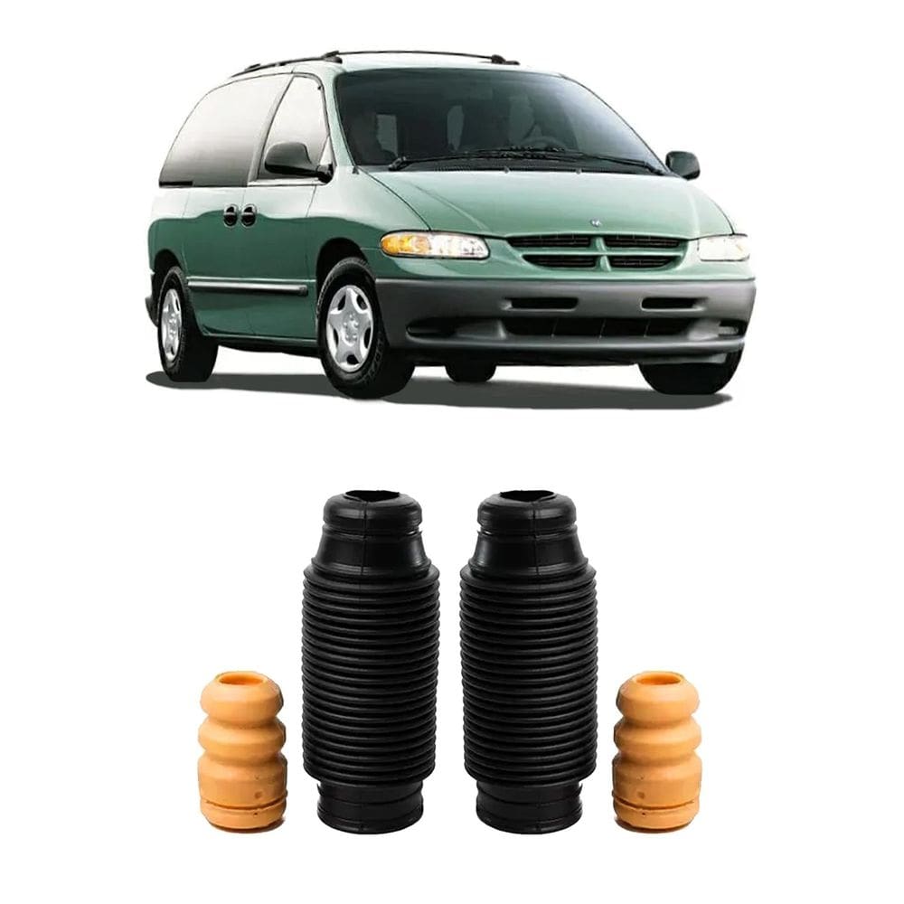 Reparo parcial dianteiro chrysler grand caravan 1998 1999 00
