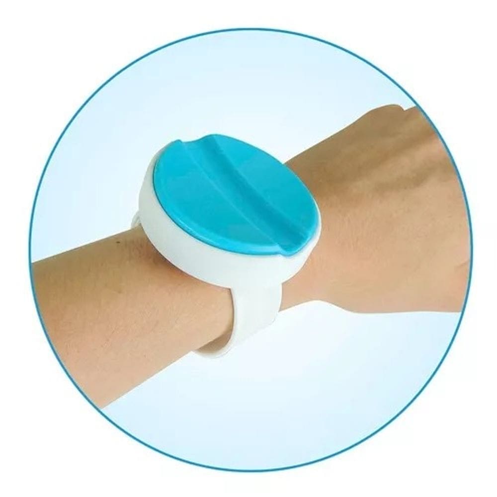 Suporte Alfineteira Magnética De Pulso Pulseira Costura