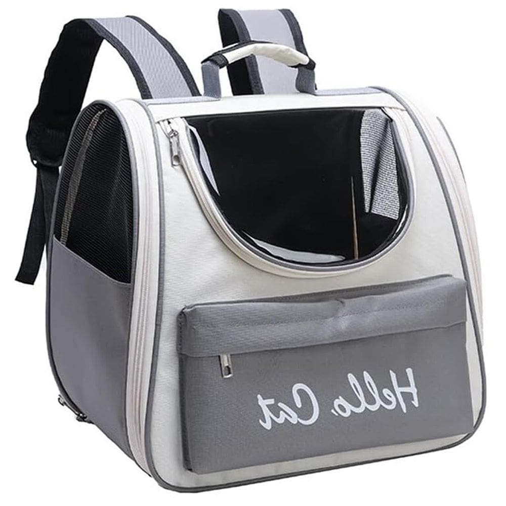 Mochila Bolsa Transporte Animais Gato Cachorro Pet Bolso Ventilado Vista 360 Passeio Ar Livre Caminhada