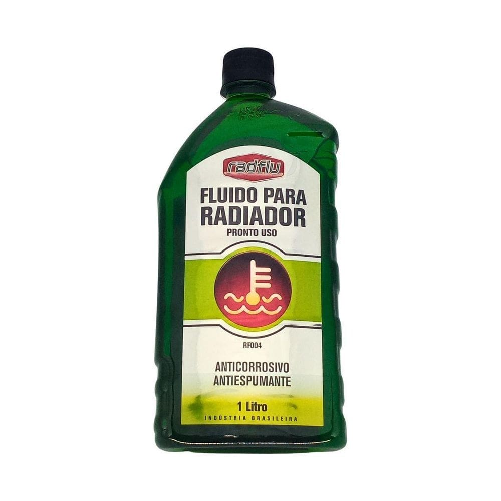 Aditivo Fluido Radiador Protetor Pronto Uso Verde 1 Litro 1L