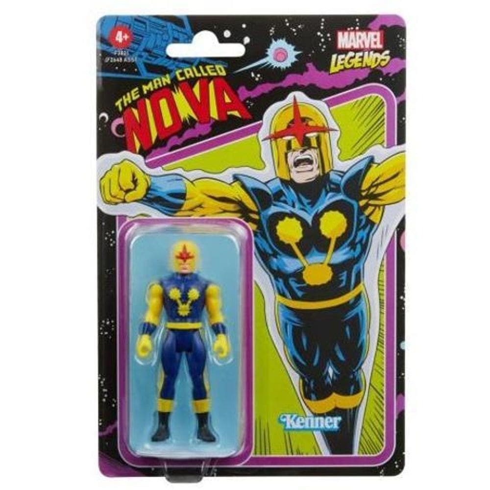 Marvel legends retro 3.75 nova the man crilled hasbro f3821