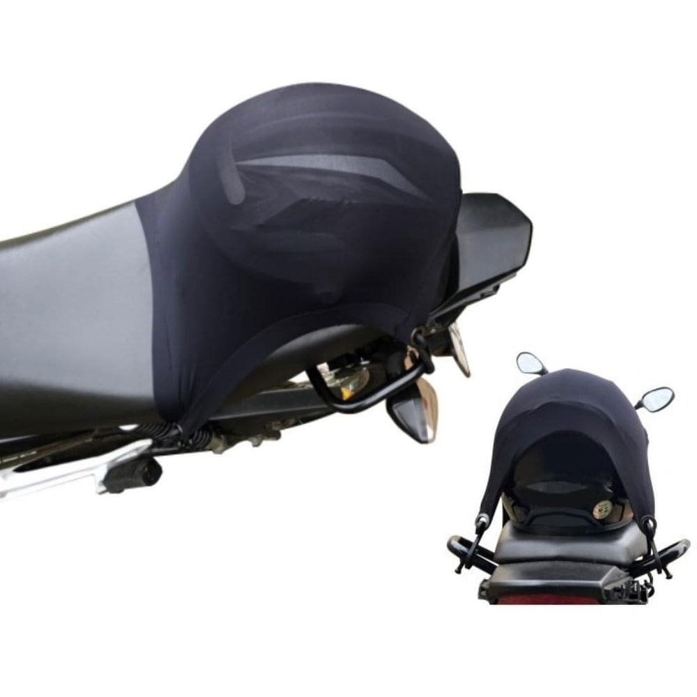 Rede elástica tecido redinha capacete moto capa - 4 peças