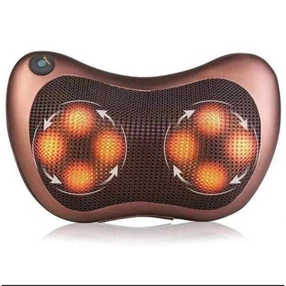 Almofada massageador de pescoço shiatsu veicular bivolt