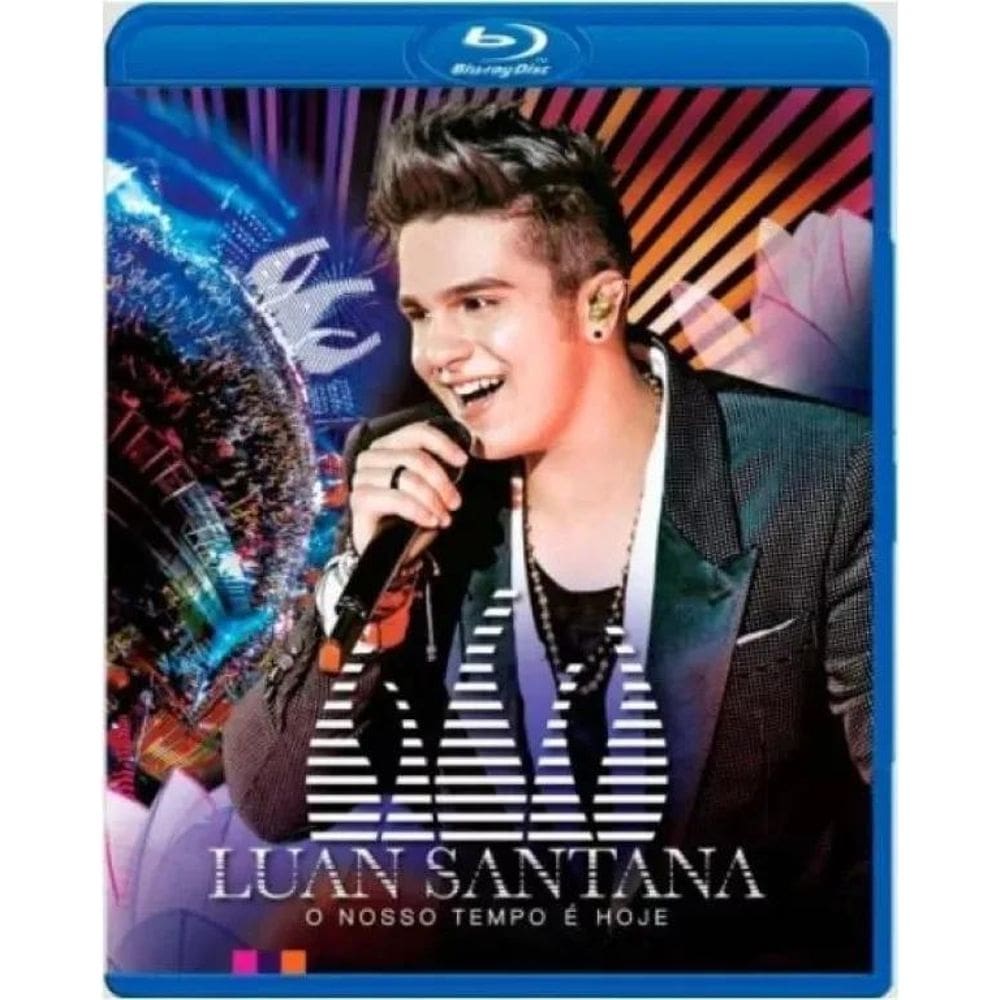 Blu-ray : luan santana - o nosso tempo é hoje -