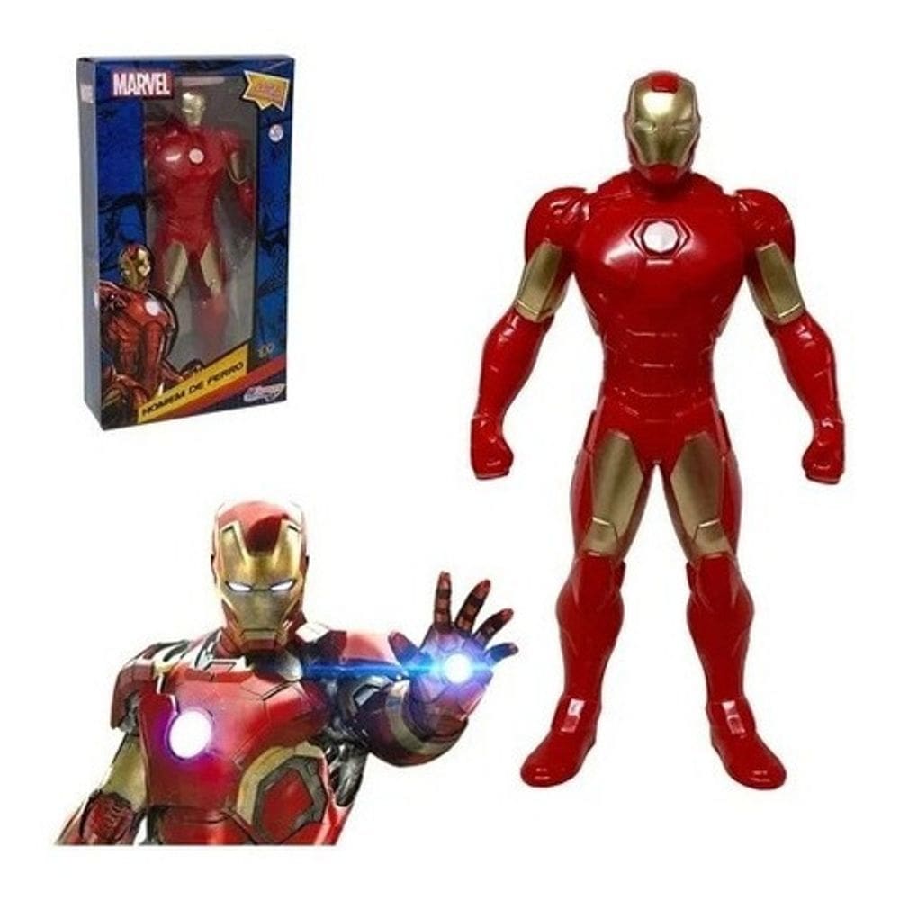 Boneco Marvel Homem De Ferro 22 Cm