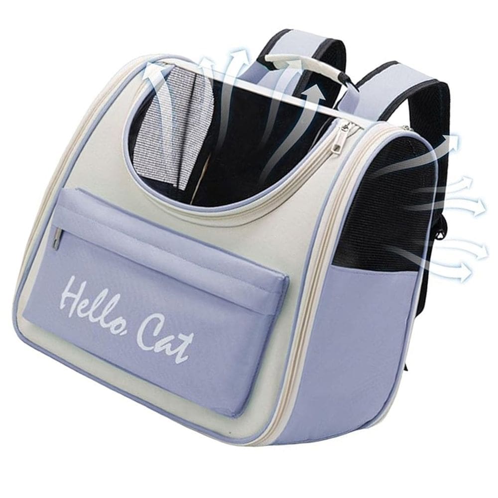 Mochila Bolsa Transporte Gato Cachorro Pet Animais Estimaçao Domesticos Bolso Ventilado